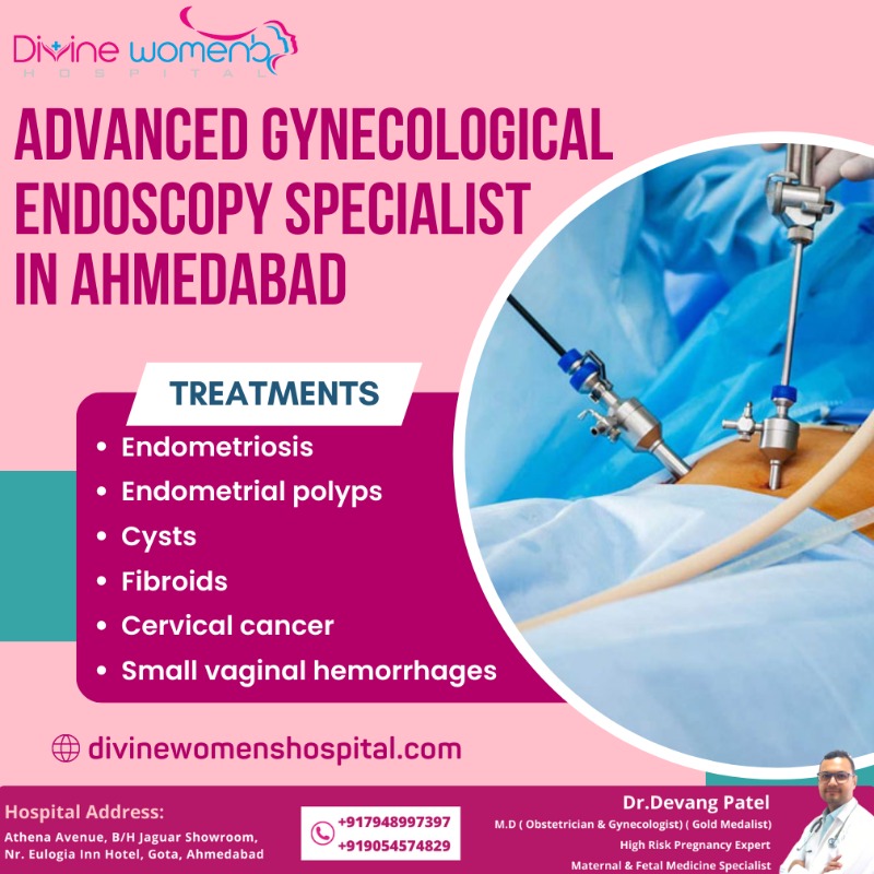 Gynecological Endoscopy Specialist in Ahmedabad in  listed under Services - Healthcare / Fitness