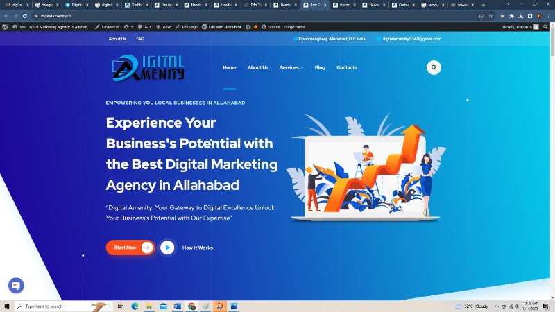 Best Digital Marketing Agency in Allahabad in  listed under Services - Advertising / Design