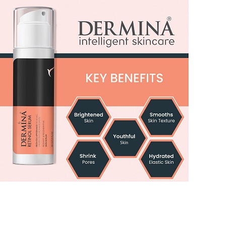 Dermina best Retinol Serum for Wrinkle-Free Skin in  listed under Services - Healthcare / Fitness