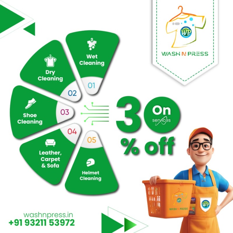 Best Laundry Service in Vashi in  listed under Services - Maids / House Keeping