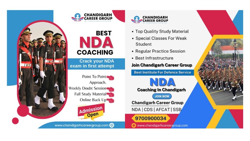 NDA Coaching in Chandigarh | Chandigarh Career Group in  listed under Education - Coaching / Tuitions