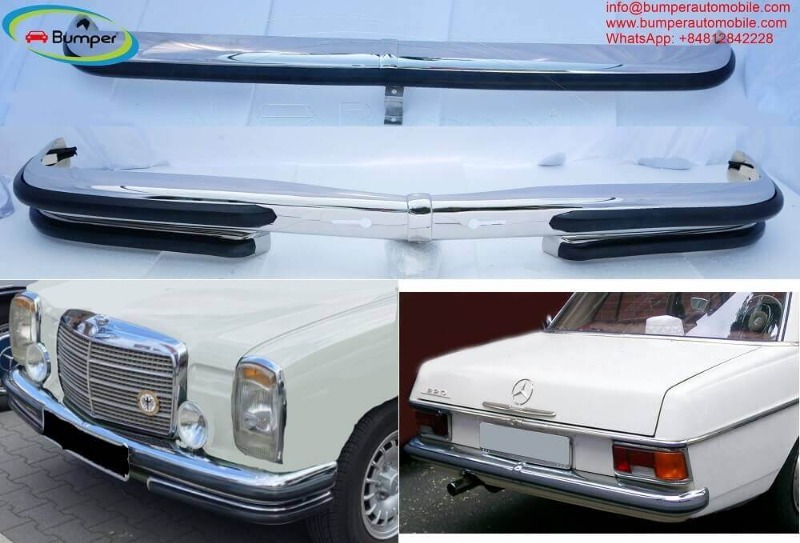 Mercedes W114 W115 Sedan Series 2 (1968-1976) bumpers with front lower in  listed under Cars n Bikes - Spare Parts