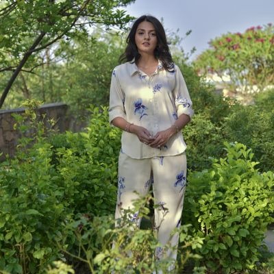 Buy White Co-Ord Set for Women in  listed under Lifestyle - Clothing / Garments