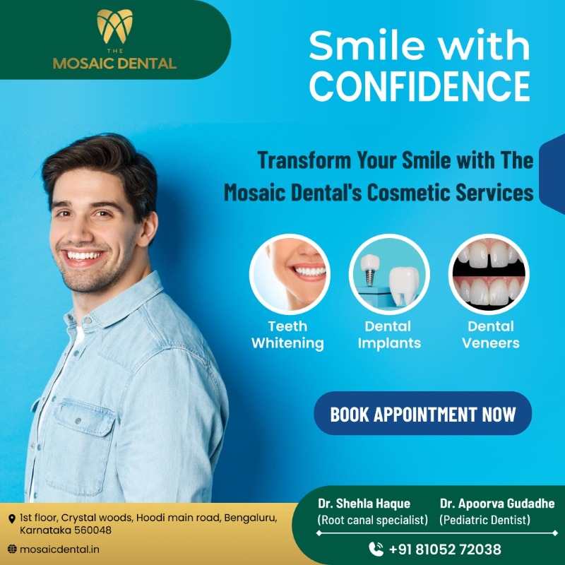 Cosmetic Dentistry in Bangalore in  listed under Services - Healthcare / Fitness