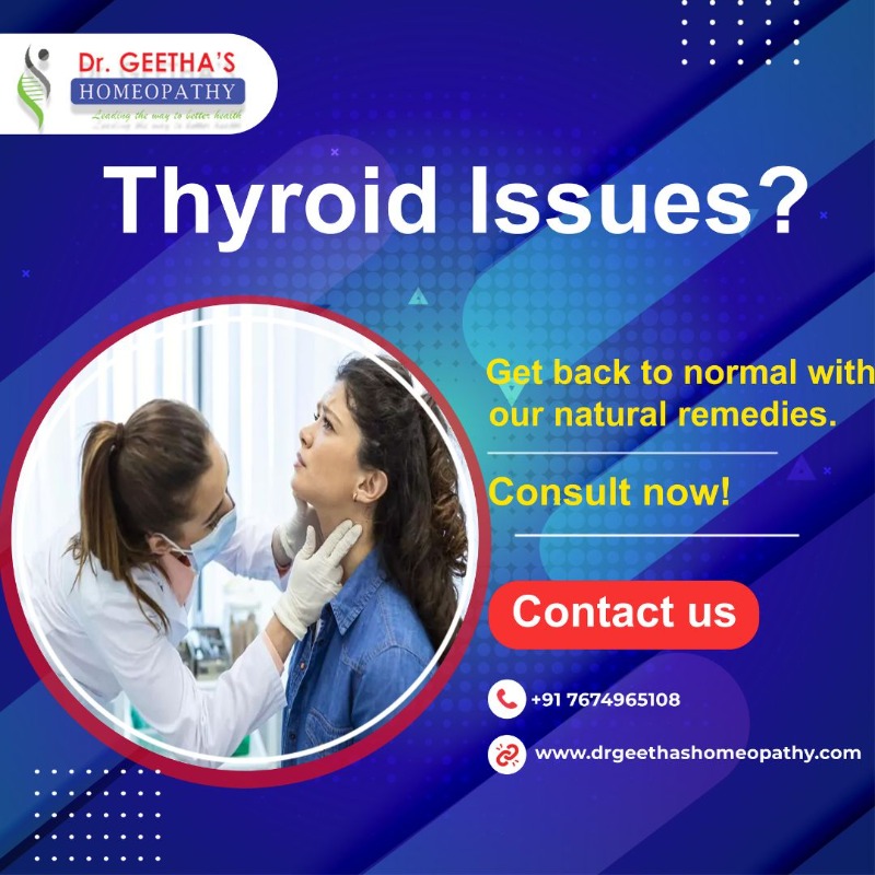 Homeopathy Doctor for Thyroid in Hanamkonda - Dr. Geetha's Homeopathy in  listed under Services - Other