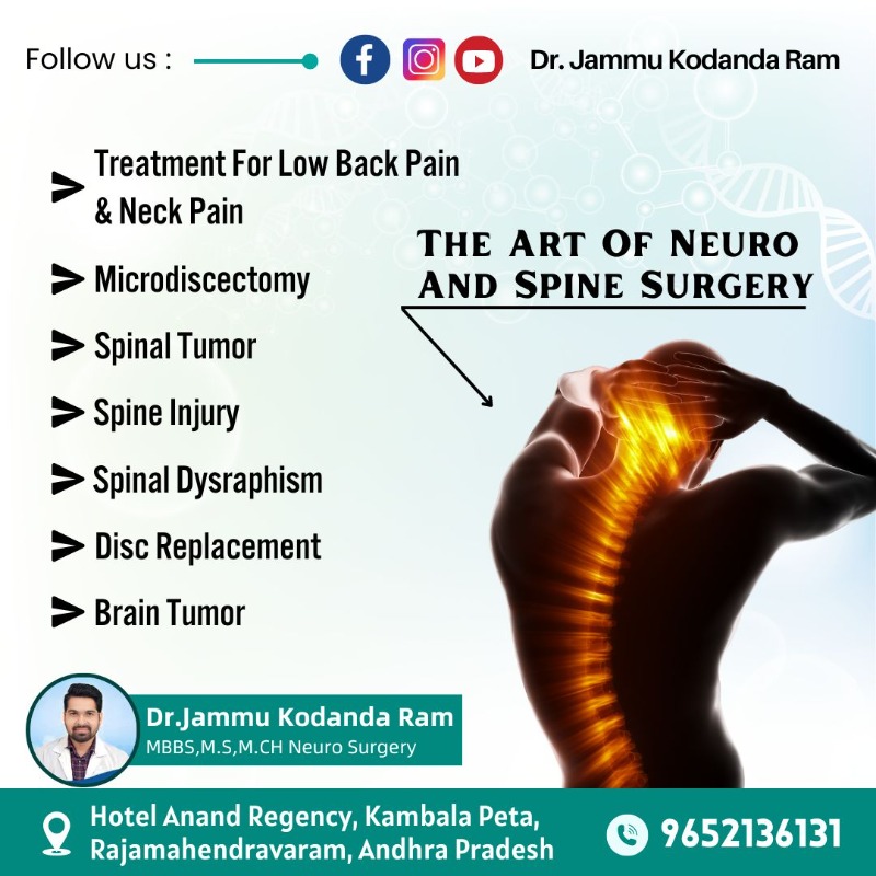 Neck Pain Treatments In Rajahmundry in  listed under Services - Healthcare / Fitness