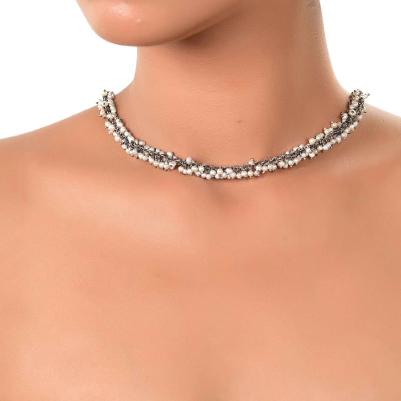 buy Silver Pearl Necklaces at wholesale price in  listed under Services - Business Offers
