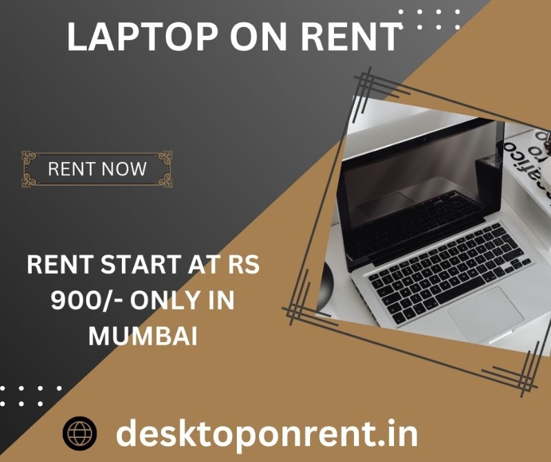 laptop on rent at rs 900/- only in mumbai