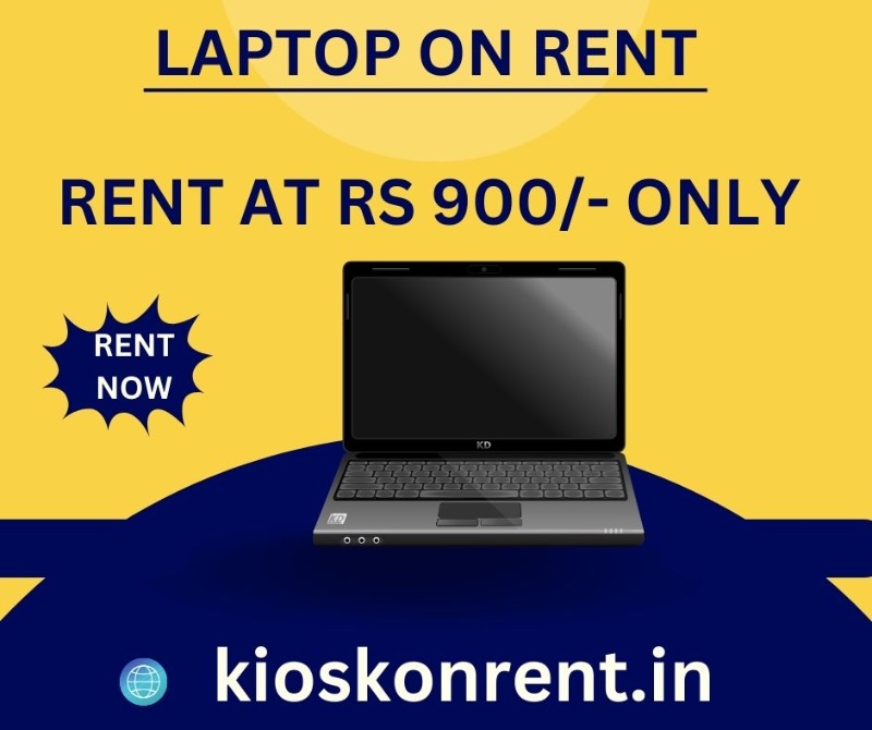 laptop on rent at Rs 900/- only in mumbai in  listed under Services - Other