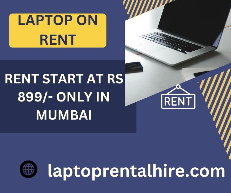 laptop on rent at Rs 899/- only in mumbai