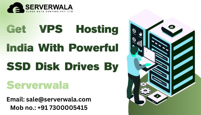 Get VPS Hosting India With Powerful SSD Disk Drives By Serverwala in  listed under Services - Computer / Web Services