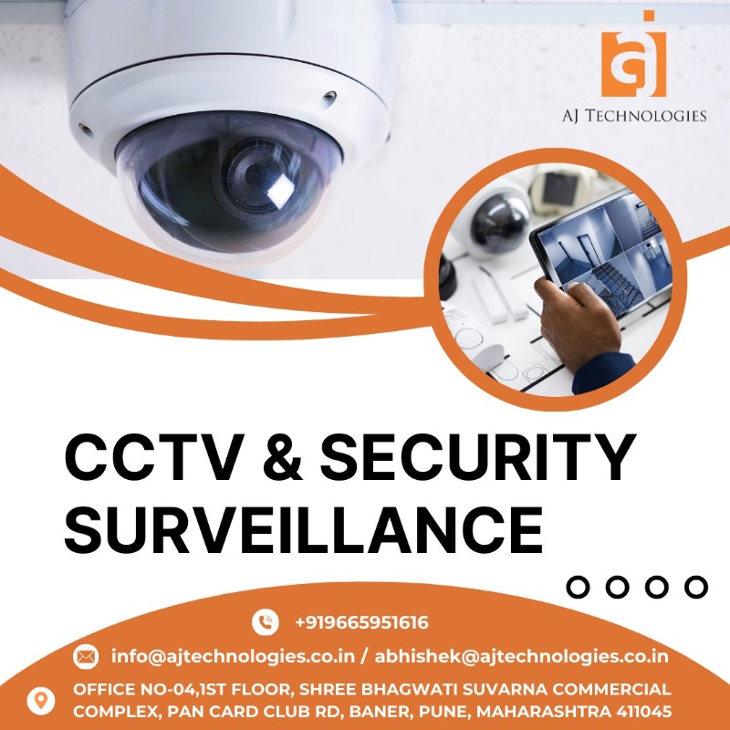 Safeguard Your Space with AJ Technologies: CCTV & Security Surveillance Solutions