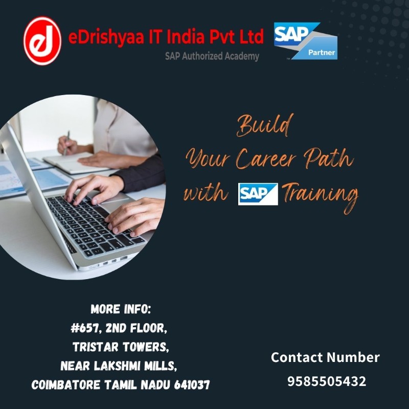 eDrishyaa IT India Pvt Ltd SAP Authorized Academy  in  listed under Education - Coaching / Tuitions