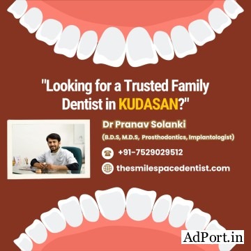 Best Dentist in Kudasan|Dental Clinic In Kudasan in  listed under Services - Doctors