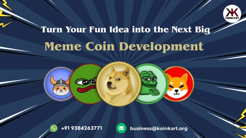Turn Your Fun Idea into the Next Big Meme Coin Development