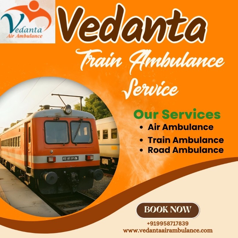 In Patna, Vedanta provides you with steady actions in a train ambulance in  listed under Services - Healthcare / Fitness