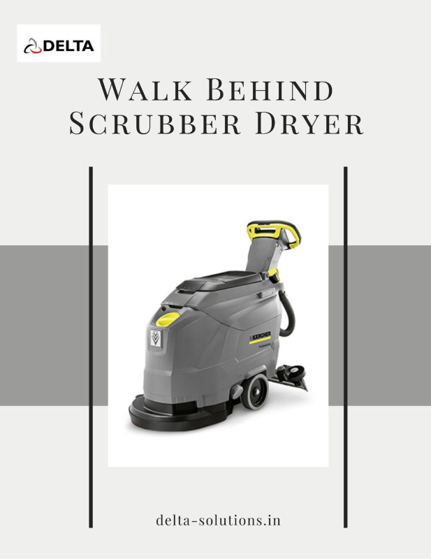 Walk Behind Scrubber Dryer - Delta Solutions in listed under Services - Other