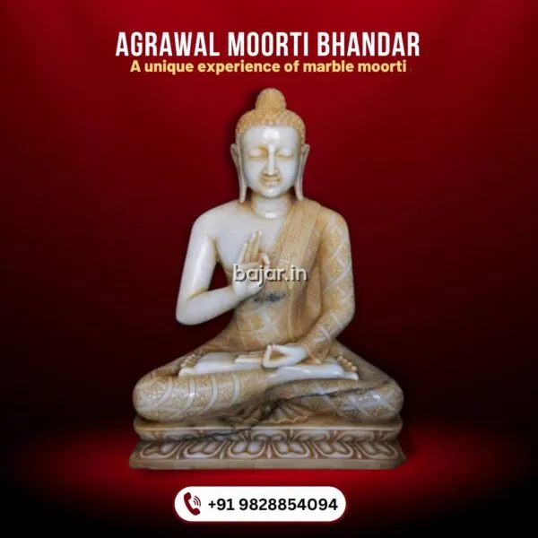 Buddha Marble Statue Exporter and Manufacturer – Agrawal Moorti Bhandar